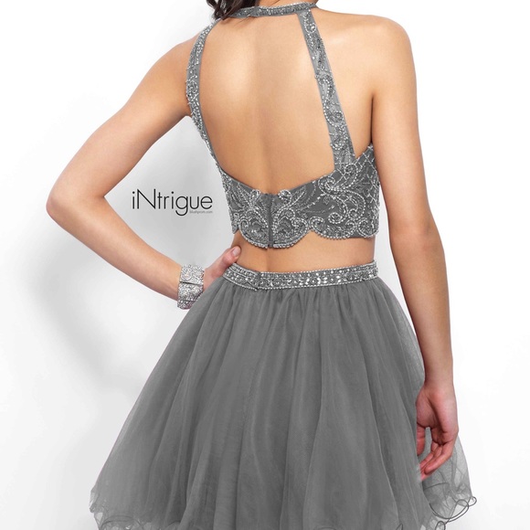 Two Piece Homecoming Dress - Picture 2 of 3